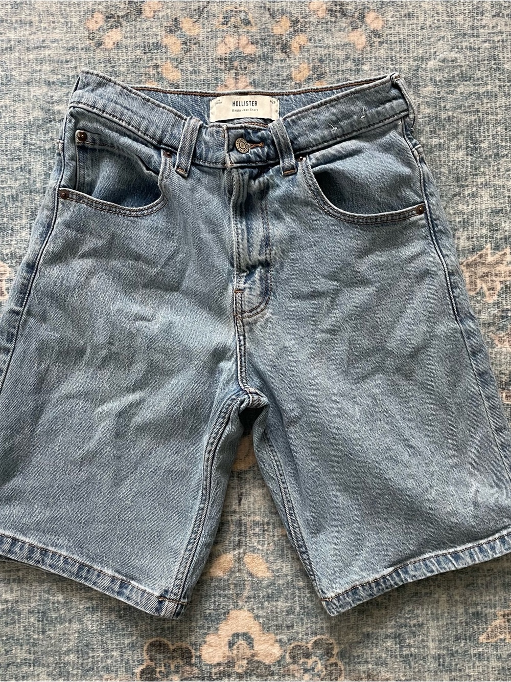Baggy Jorts Light Blue Denim Shorts